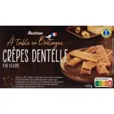 AUCHAN TERROIR Crêpes dentelle pur beurre