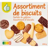 POUCE Assortiment de biscuits au chocolat