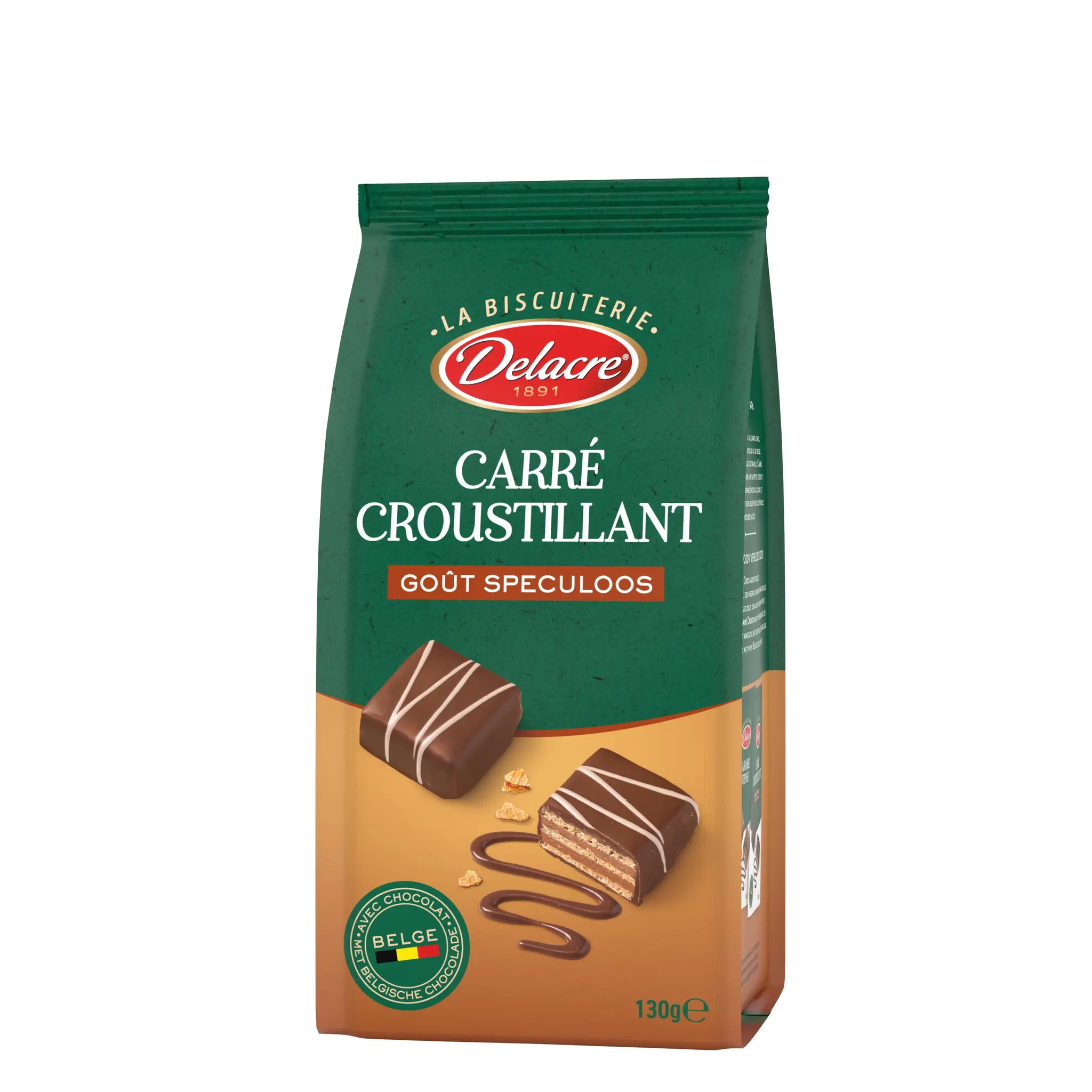 DELACRE Carré croustillant goût spéculoos