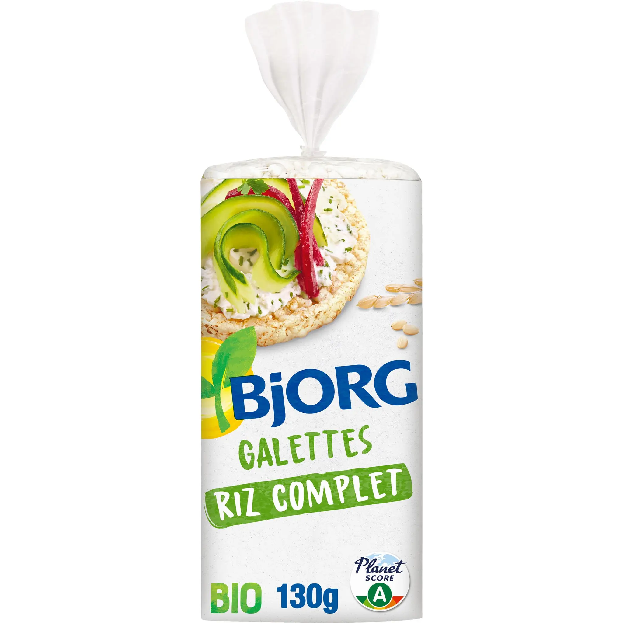 BJORG Galettes de riz complet bio