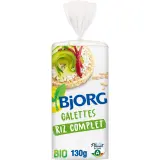 BJORG Galettes de riz complet bio