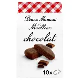 BONNE MAMAN Le moelleux au chocolat sachets individuels