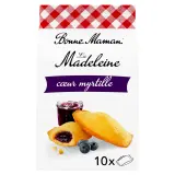 BONNE MAMAN Madeleines fourrées à la myrtille sachets fraîcheur