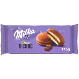 MILKA Choc & Choc Gâteaux moelleux fourrés et nappés au chocolat