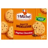 ST MICHEL Galette moelleuse aux pépites de chocolat en sachets