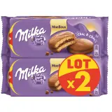 MILKA Choc & choc gâteaux moelleux fourrés et nappés au chocolat