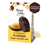 MAISON COLIBRI Madeleines classiques au chocolat noir