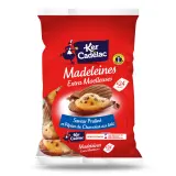 KER CADELAC Madeleines marbrées saveur cacao praliné et pépites de chocolat au lait