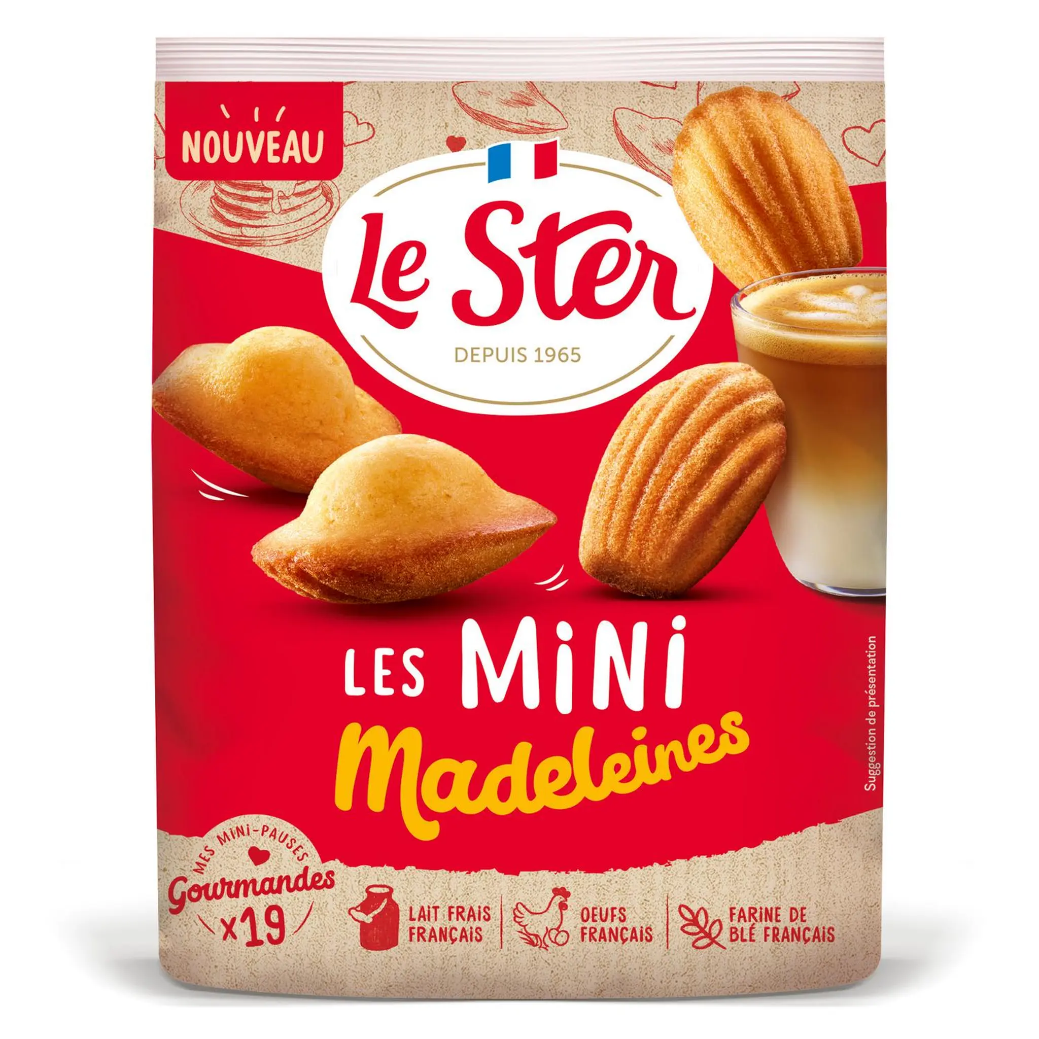 LE STER Les mini madeleines nature