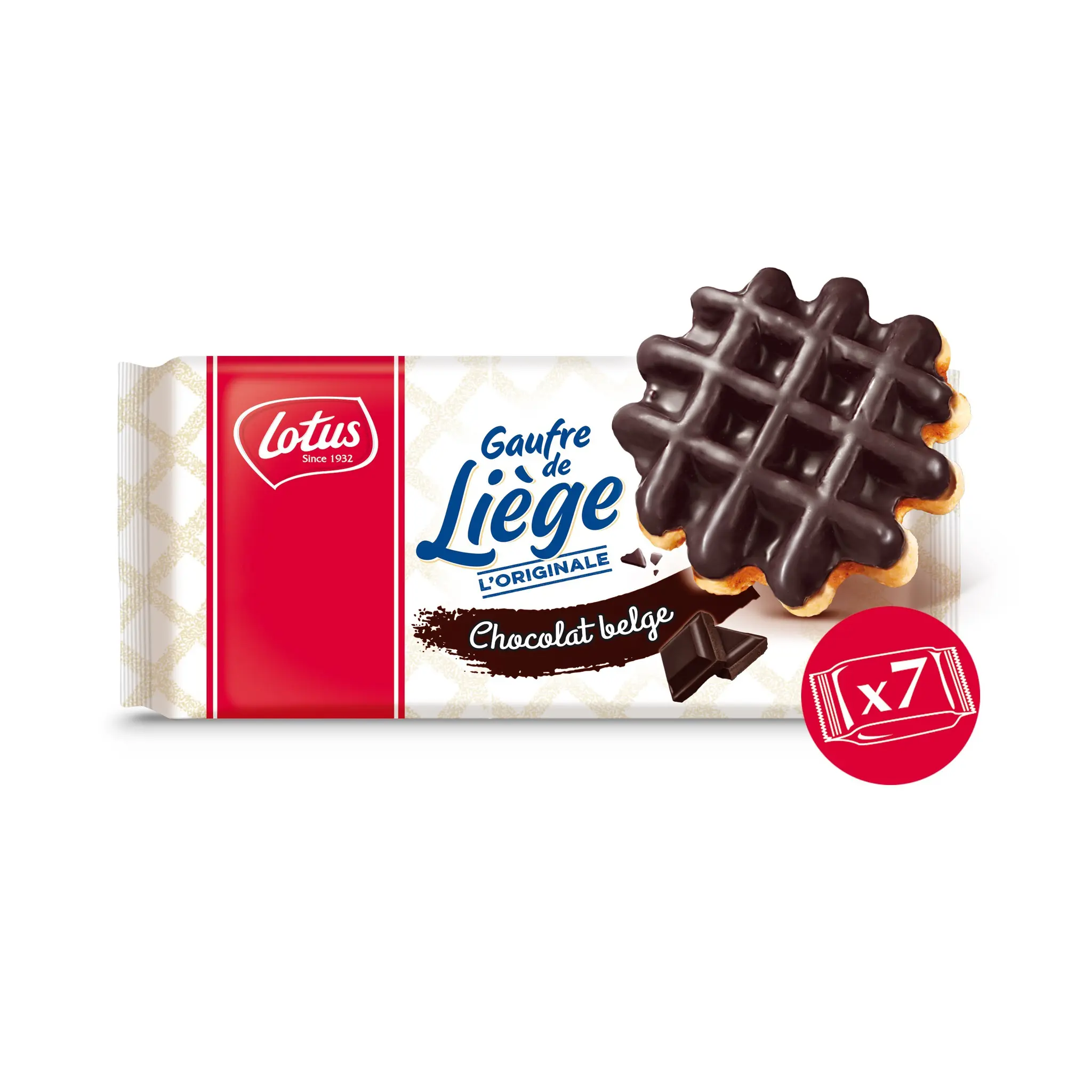 LOTUS Gaufre de Liège chocolat belge