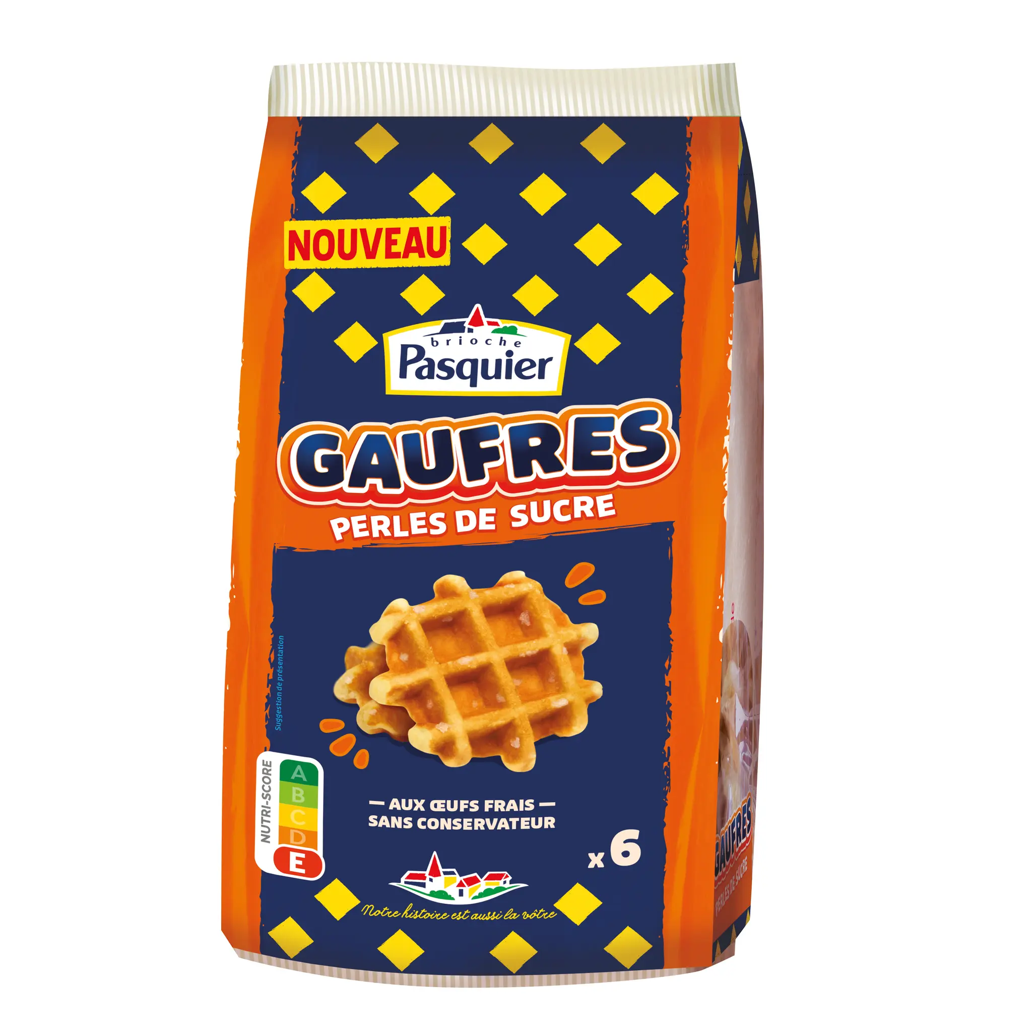 PASQUIER Gaufres aux perles de sucre