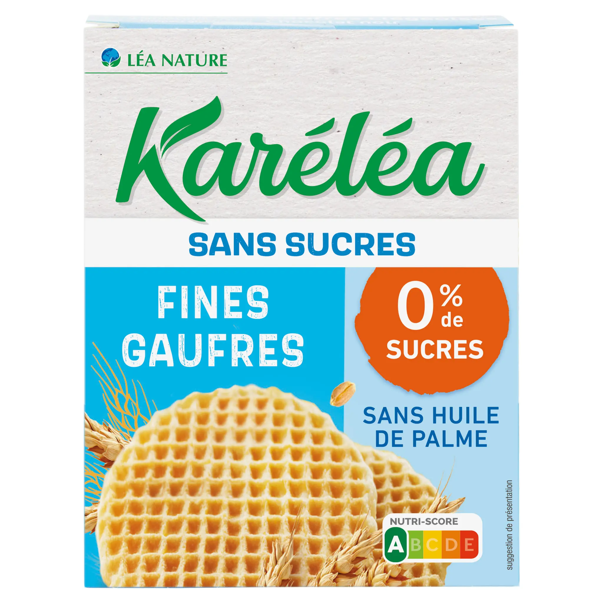 KARELEA Fines gaufres nature sans sucres
