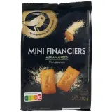 AUCHAN GOURMET Mini financiers aux amandes