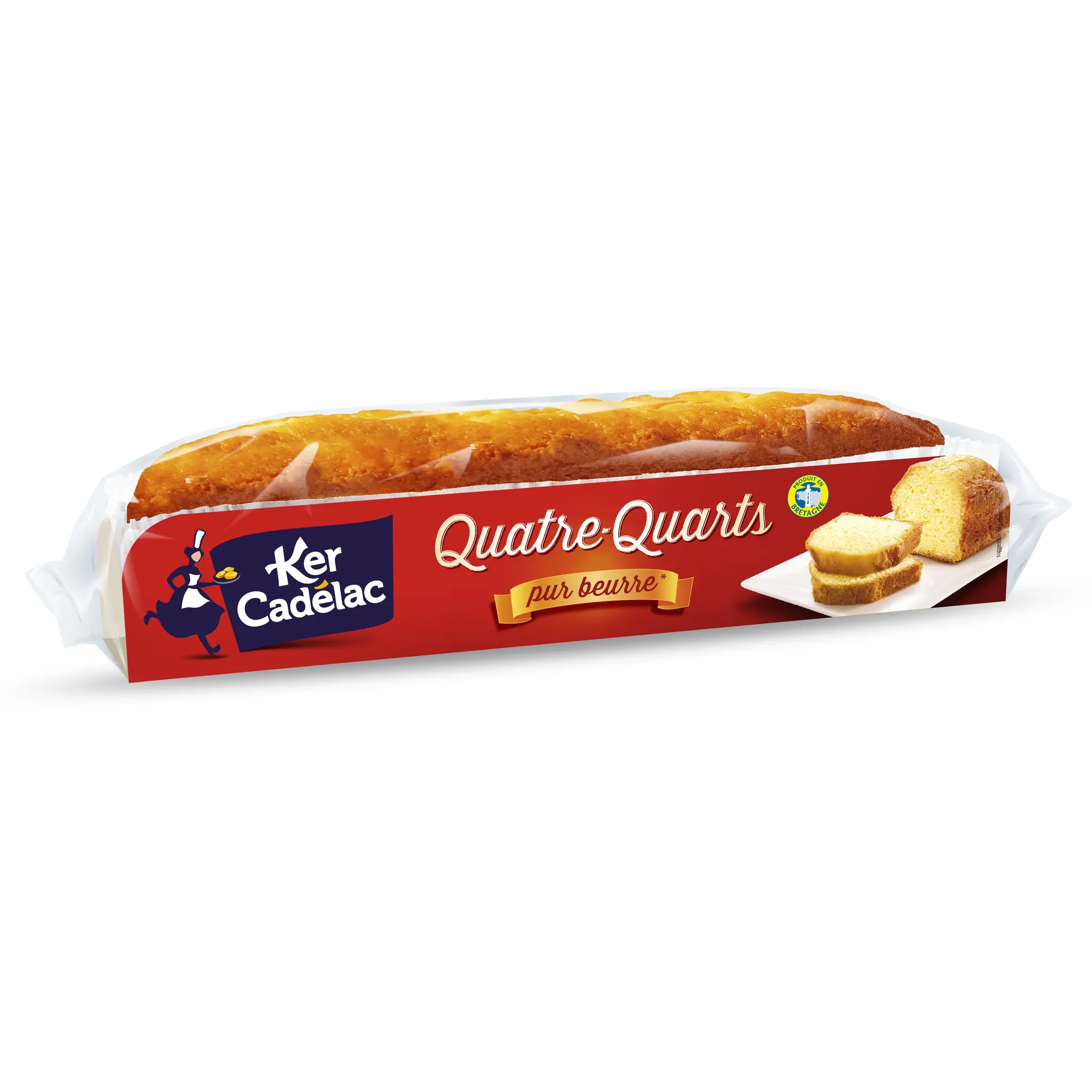 KER CADELAC Gâteau Quatre-Quarts pur beurre