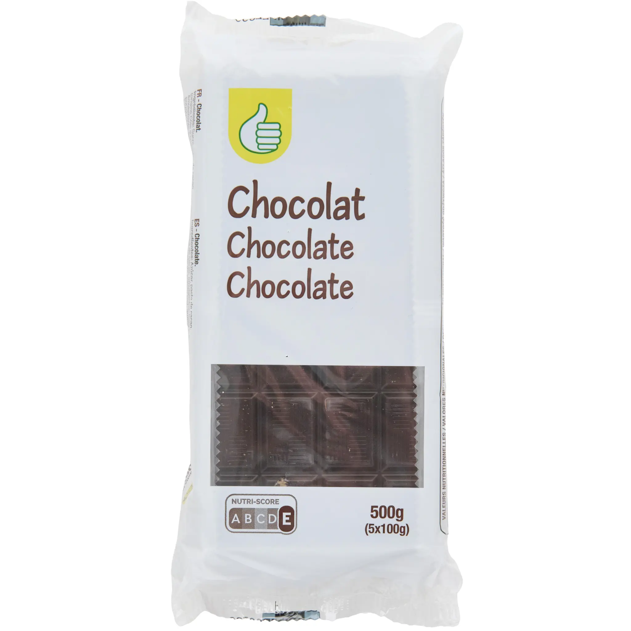 POUCE Tablette de chocolat noir