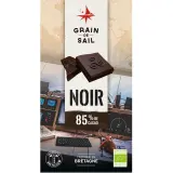 GRAIN DE SAIL Tablette de chocolat noir bio 85% cacao