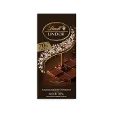 LINDT Lindor Tablette de chocolat noir 70% cacao