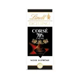LINDT Excellence Tablette de chocolat noir suprême corsé 70% cacao