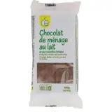POUCE Tablette de chocolat au lait et noisettes