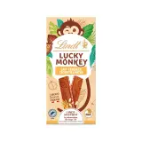 LINDT Lucky Monkey Tablette de chocolat au lait et aux céréales croustillantes