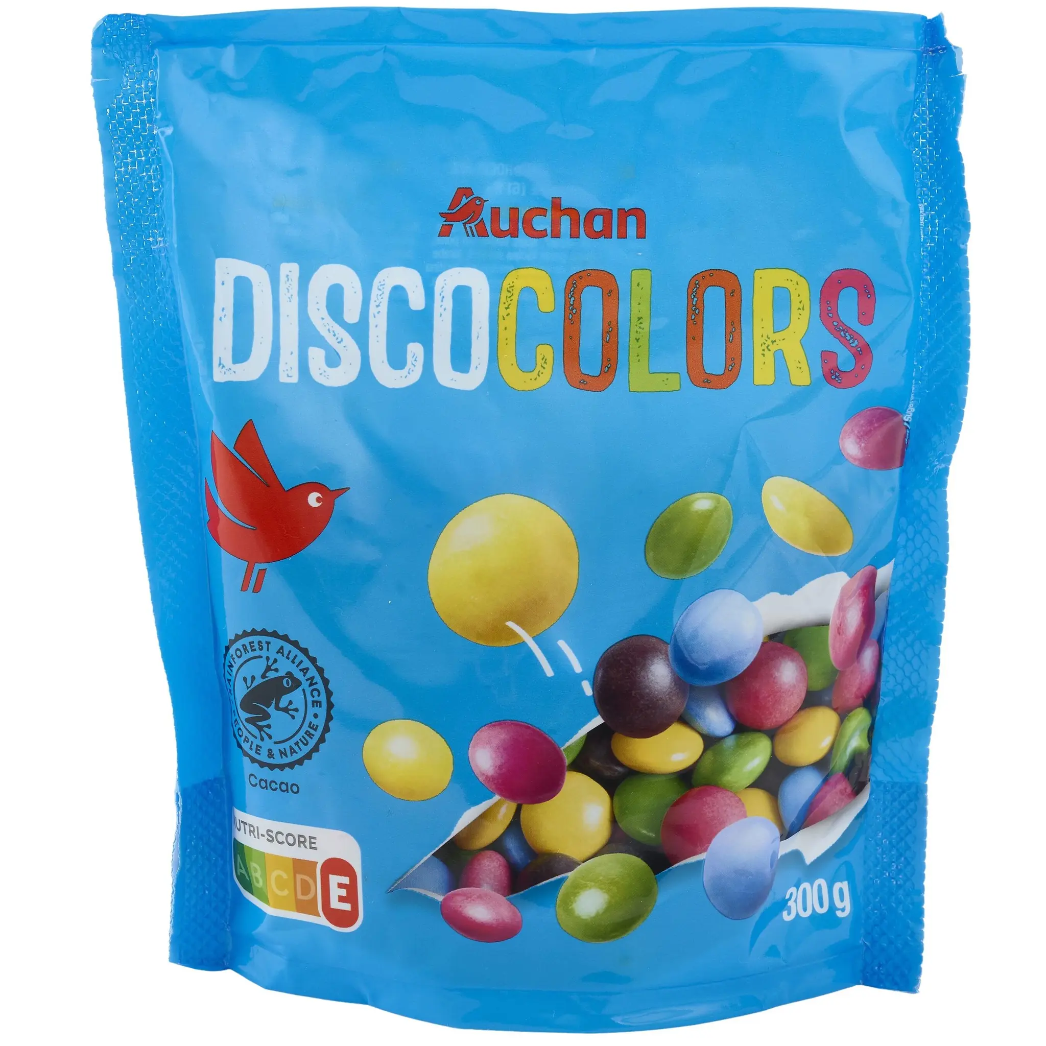 AUCHAN Billes de chocolat au lait dragéifiées