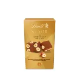 LINDT Nuxor bouchées de chocolat au lait aux noisettes gianduja