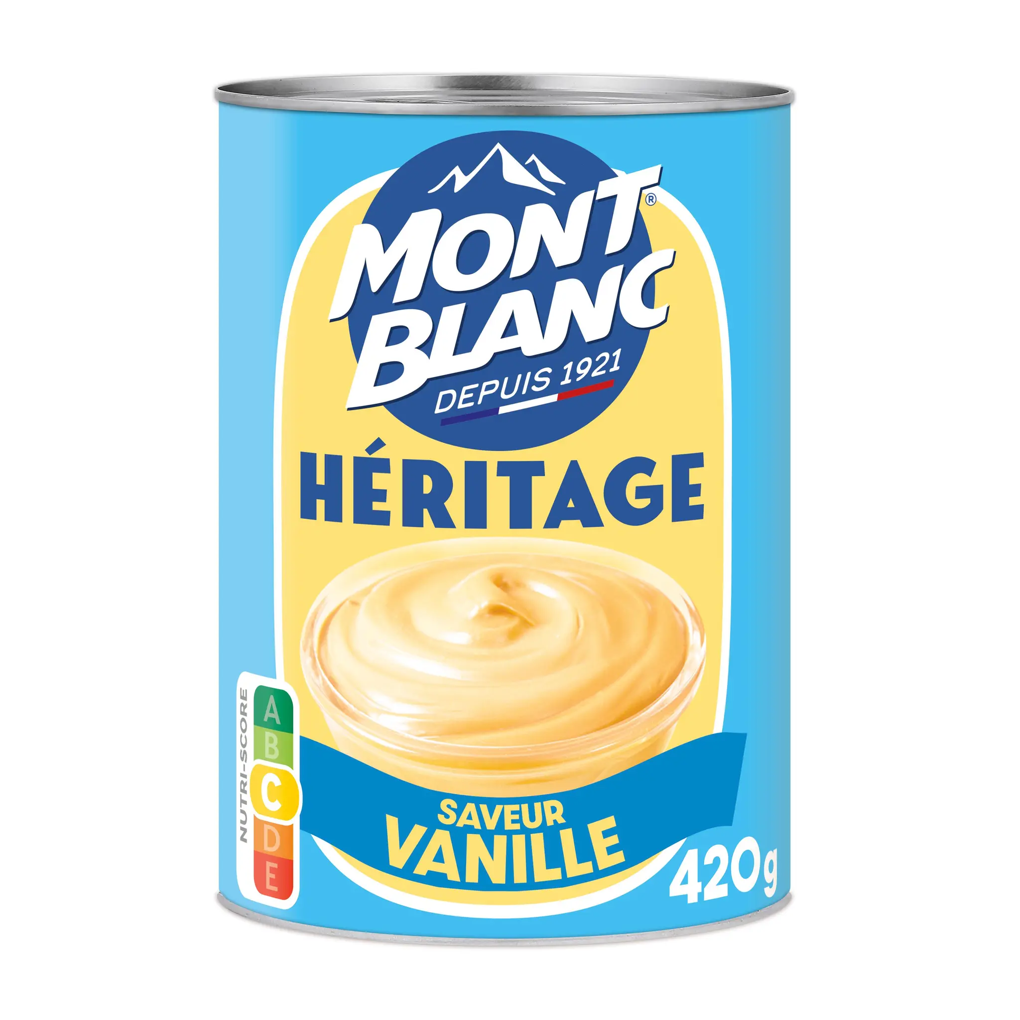 MONT BLANC Crème dessert saveur vanille