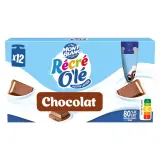 RÉCRÉ OLÉ Goûter laitier saveur chocolat en gourdes
