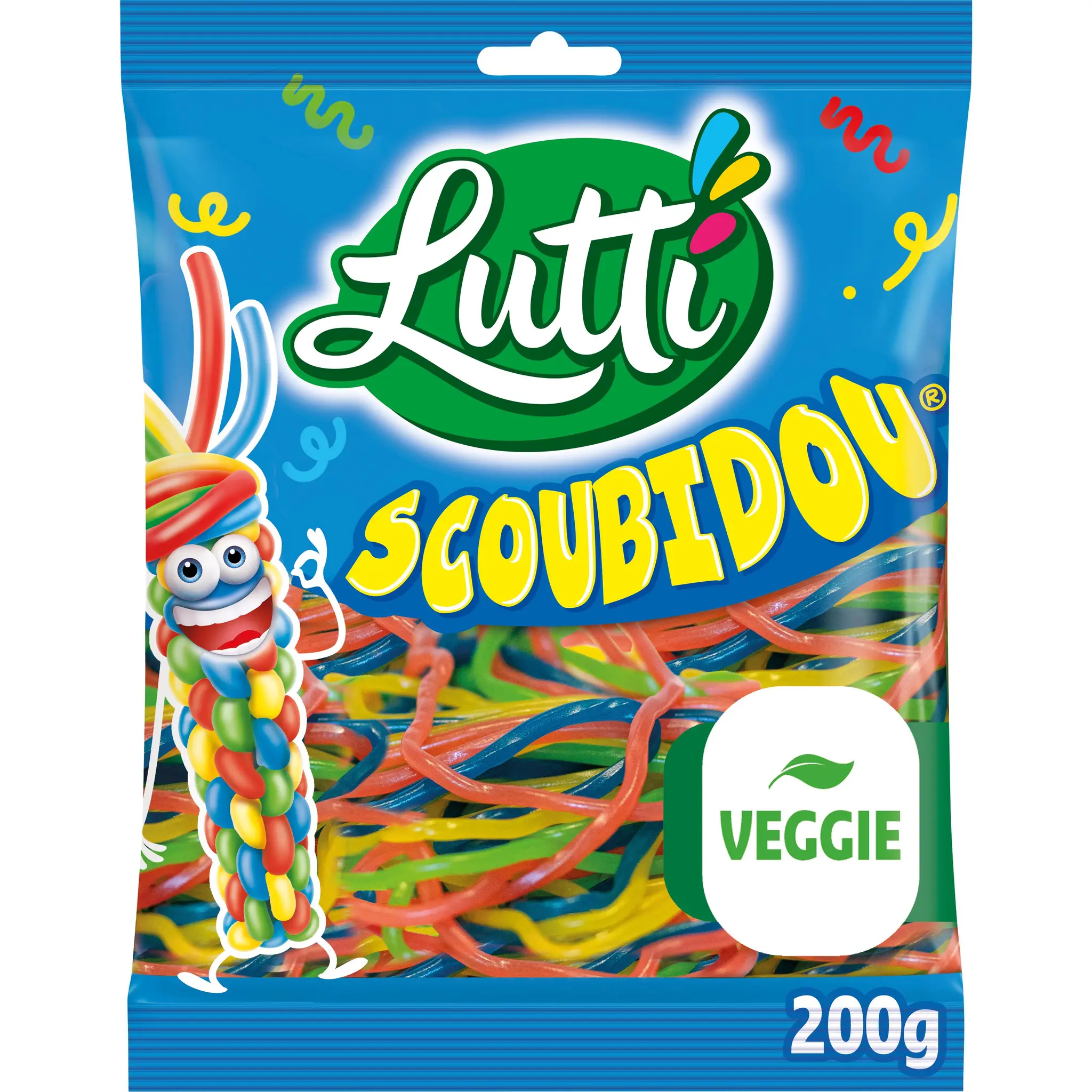 LUTTI Scoubidou Bonbons aux fruits