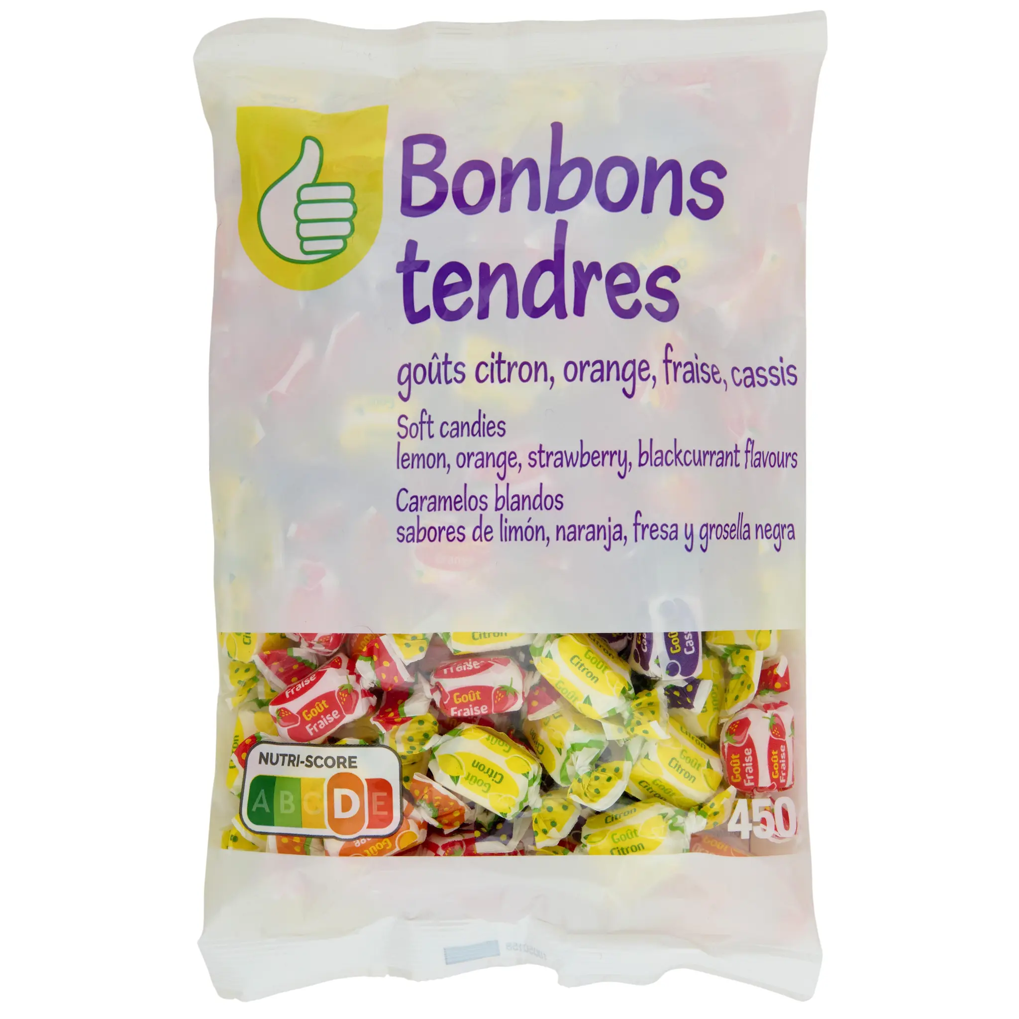 POUCE Bonbons aux fruits