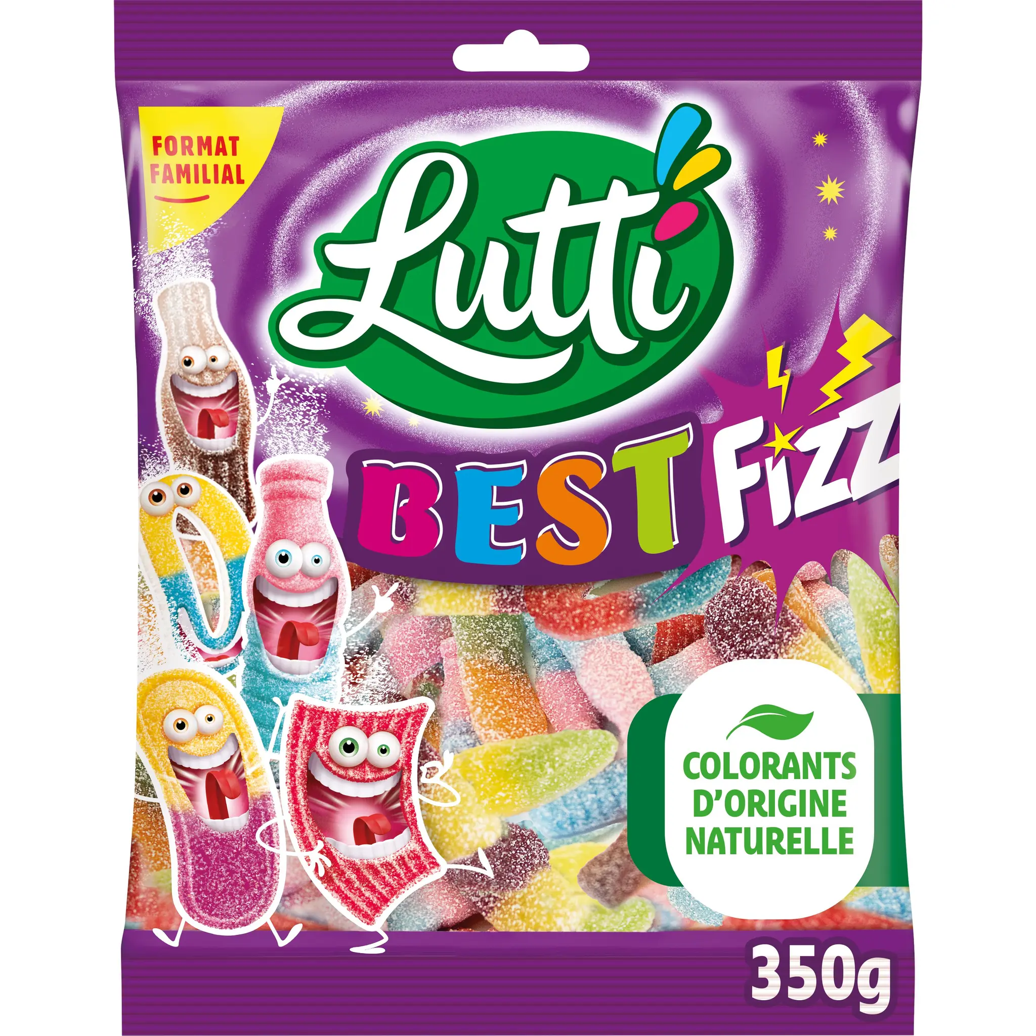 LUTTI Bestfizz Bonbons piquants