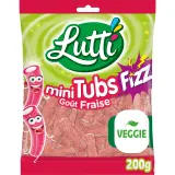 LUTTI Bonbons fili-tubs gélifié fraise