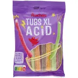 AUCHAN Bonbons gélifiés acidifiés aromatisées