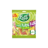 LUTTI Bonbons mini tubs gélifiés aux fruits fraise citron cassis