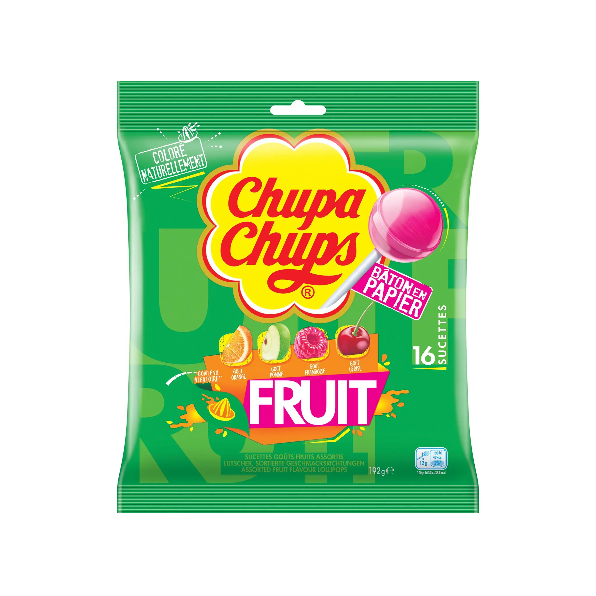 CHUPA CHUPS Sucettes aux fruits