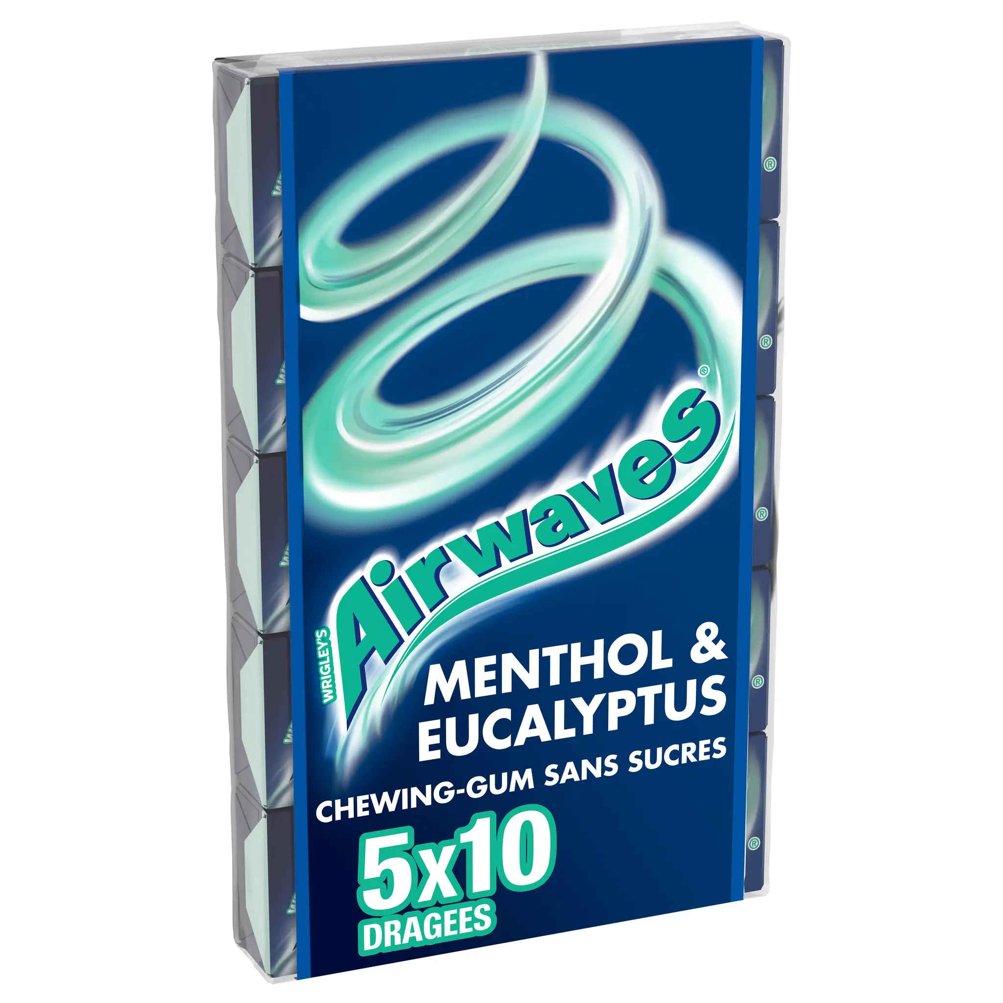 AIRWAVES Chewing-gums sans sucres eucalyptus menthol