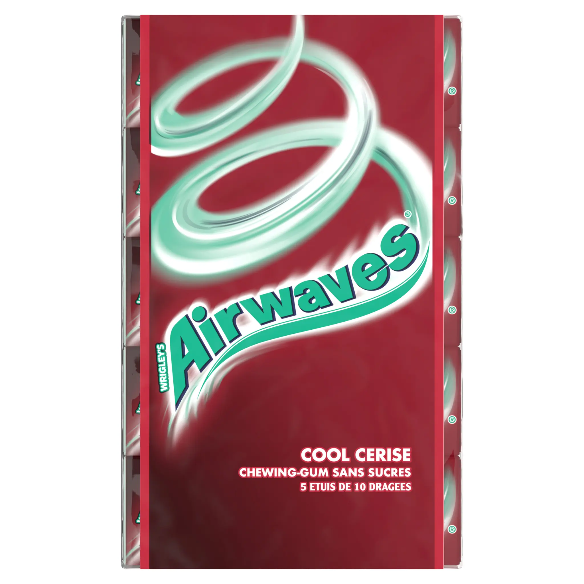 AIRWAVES Chewing-gums sans sucres cool cerise