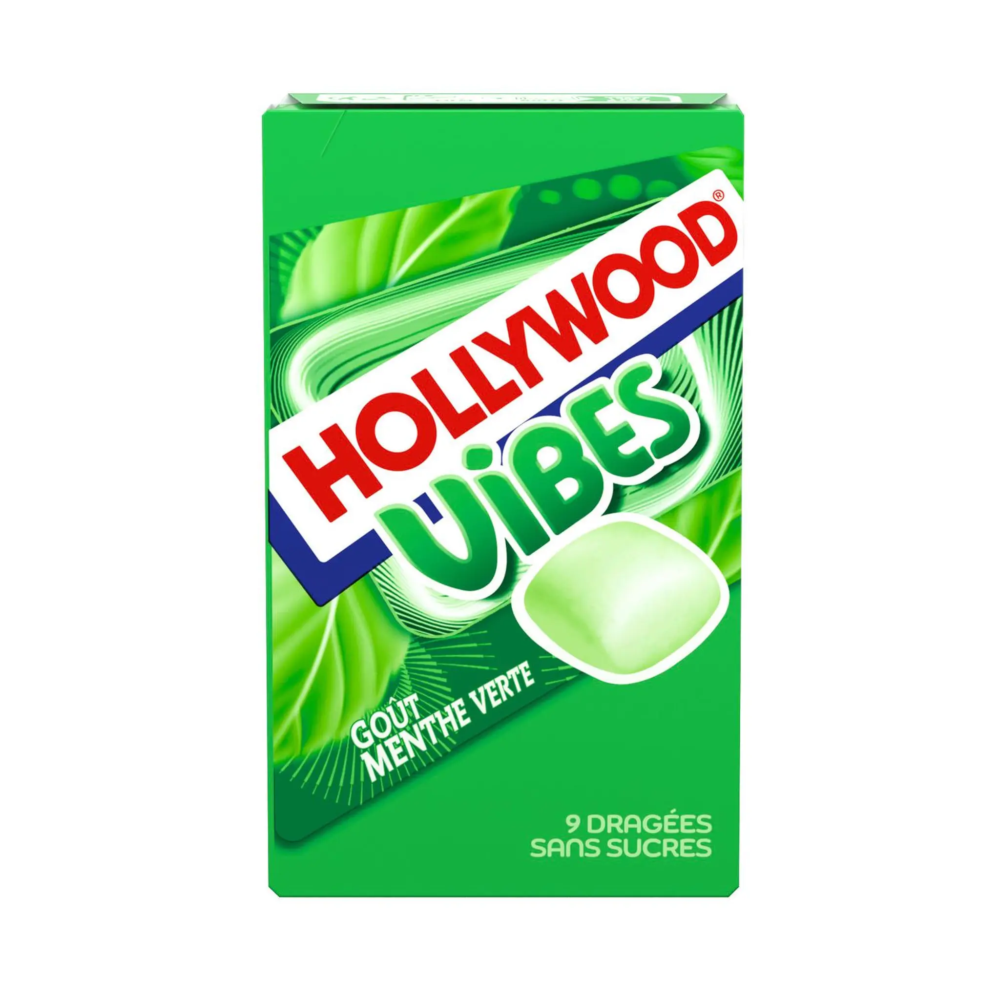 HOLLYWOOD Chewing-gums goût menthe verte