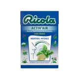 RICOLA Activ'air Bonbons aux plantes suisses sans sucres au menthol intense