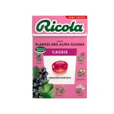 RICOLA Bonbons Suisse aux plantes des Alpes saveur cassis