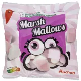 AUCHAN Marshmallows guimauves à l'arôme naturel de vanille