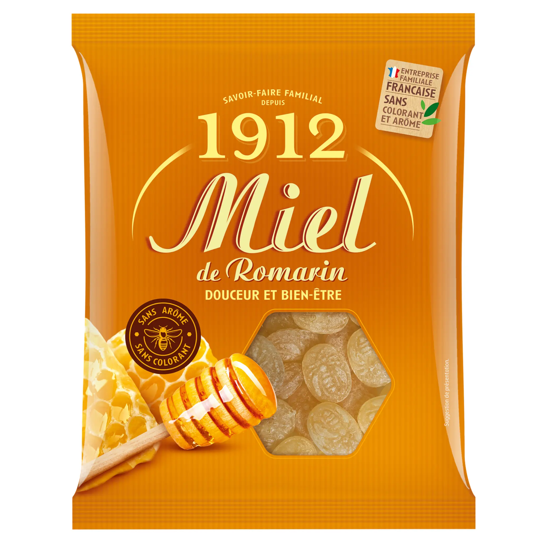 VERQUIN 1912 Bonbons au miel de romarin