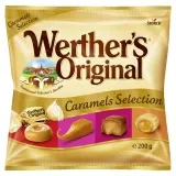 WERTHER'S Assortiment de bonbons au caramel enrobés de chocolat au lait