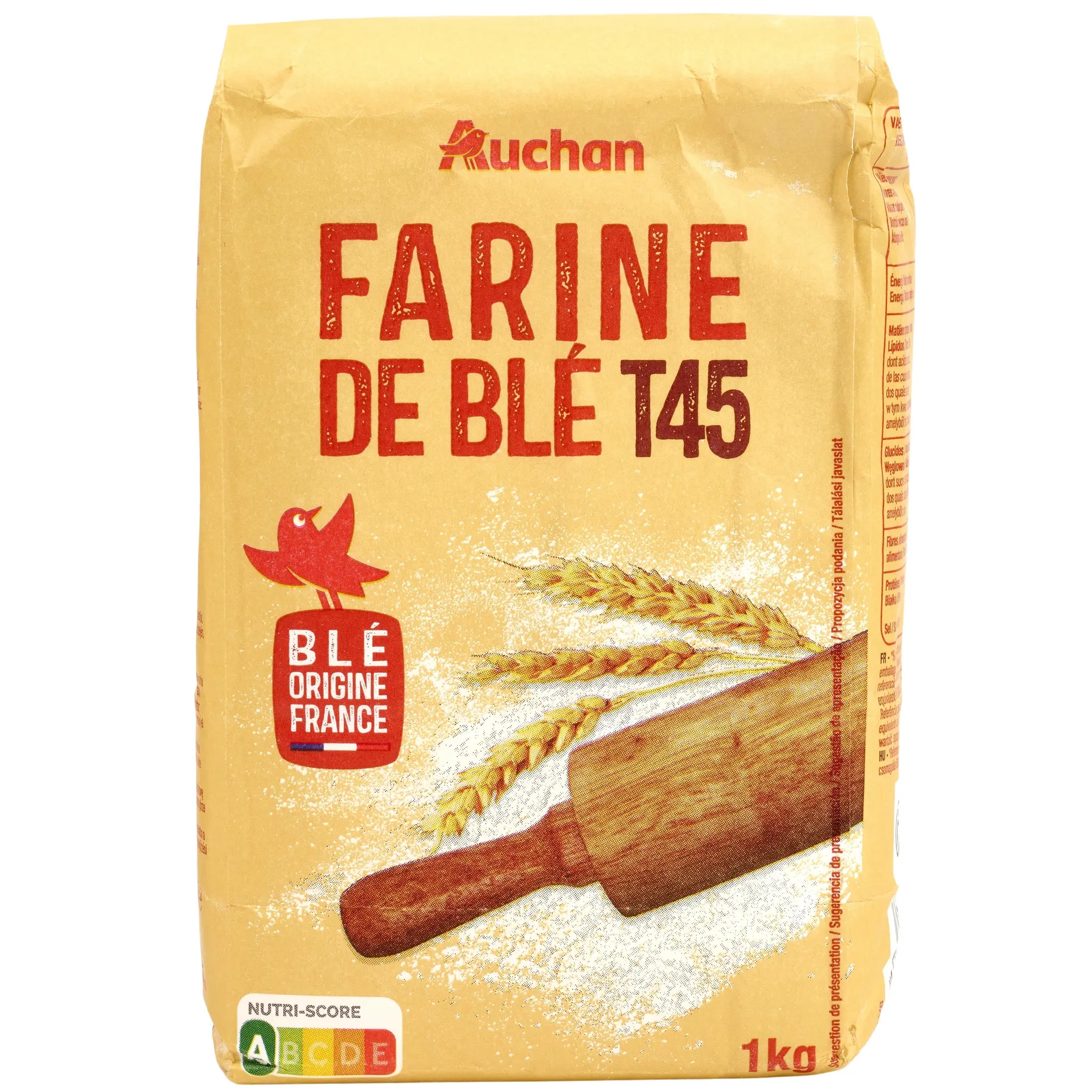 AUCHAN Farine de blé T45