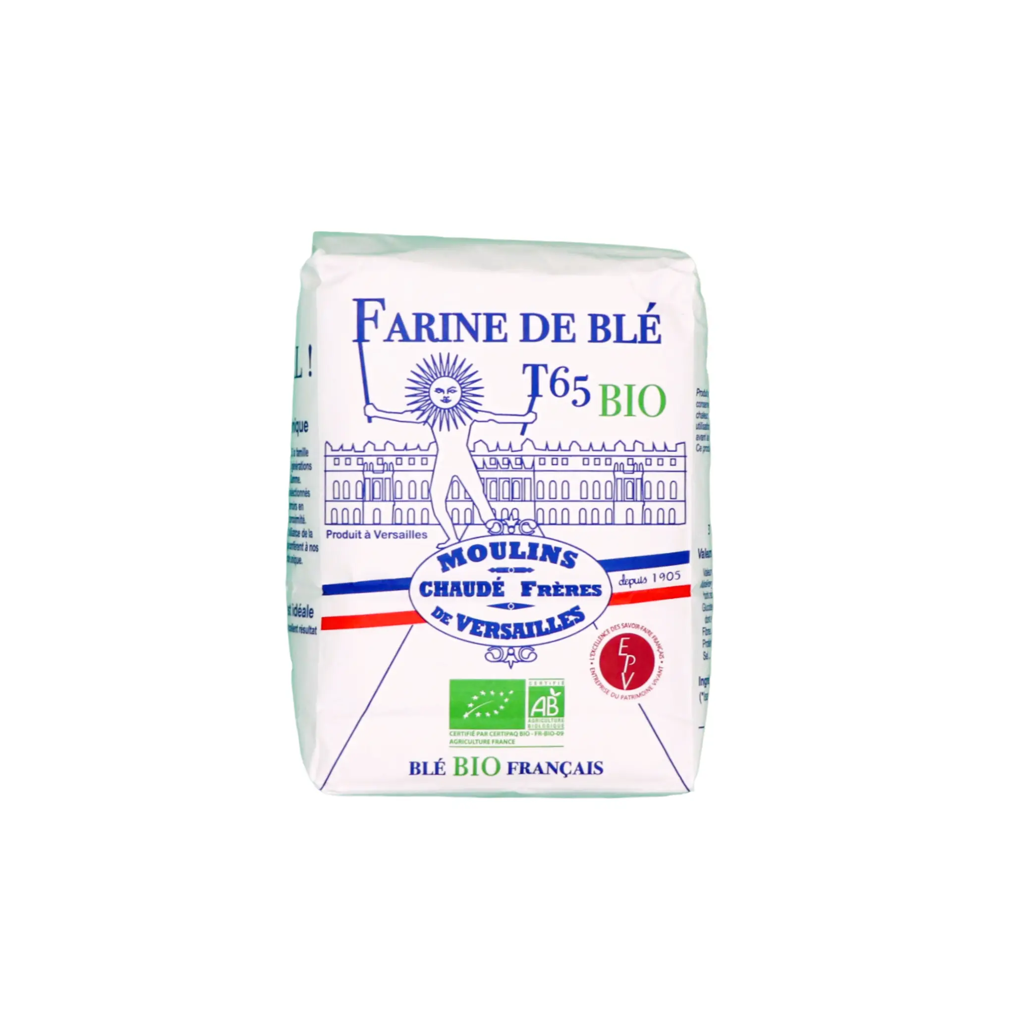 MOULINS DE VERSAILLES Farine de blé bio T65