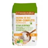 PAYSANS D'ICI Farine de blé semi-complète T80 bio