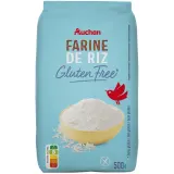 AUCHAN Farine de riz sans gluten