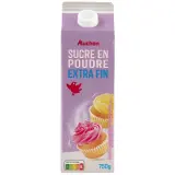 AUCHAN Sucre en poudre extra fin