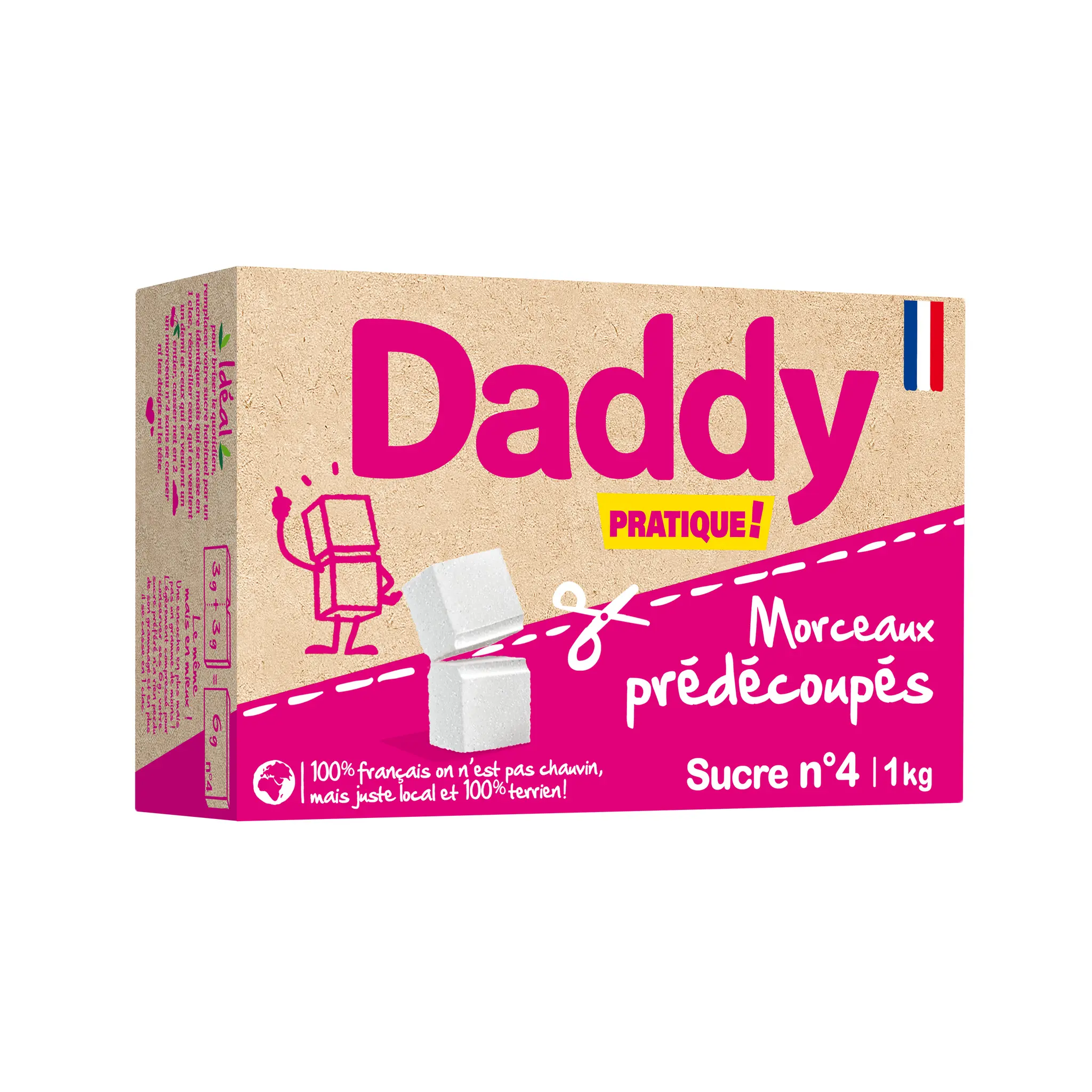 DADDY Sucre en morceaux prédécoupés n°4