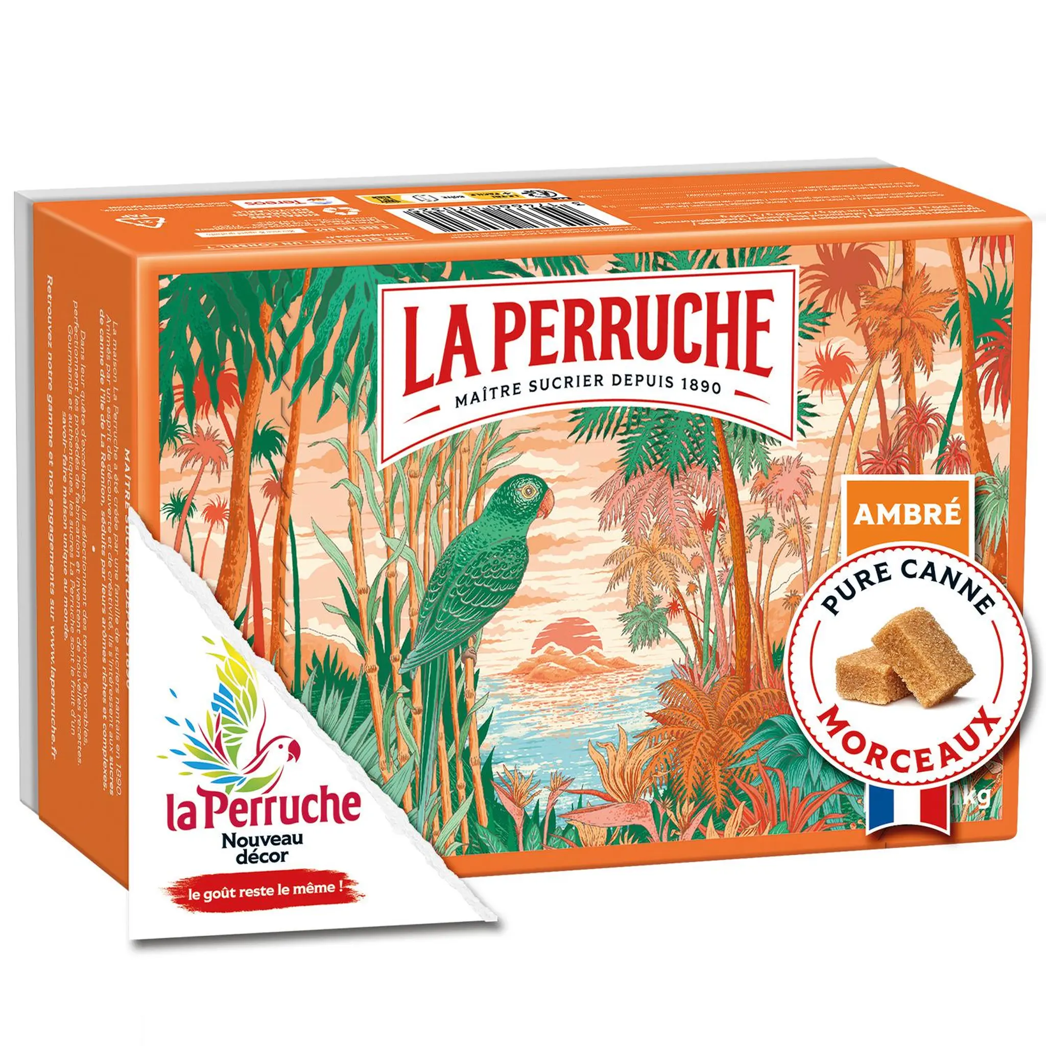 LA PERRUCHE Morceaux de sucre pure canne
